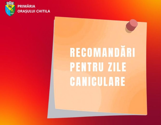 Plan de măsuri pentru prevenirea, diminuarea și atenuarea efectelor negative ale caniculei și secetei